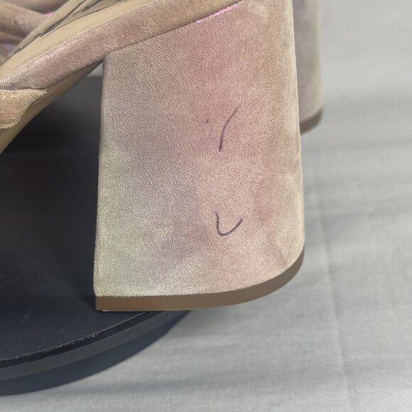 Free People Women's Multicolor Strappy Block Heel COLETTE Sandals Shoe Size 8.5‎ - Picture 4 of 9